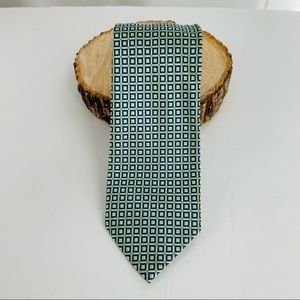 Chaps Geometric Silk Neck Tie